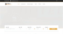 Desktop Screenshot of hotelserrano.tur.br